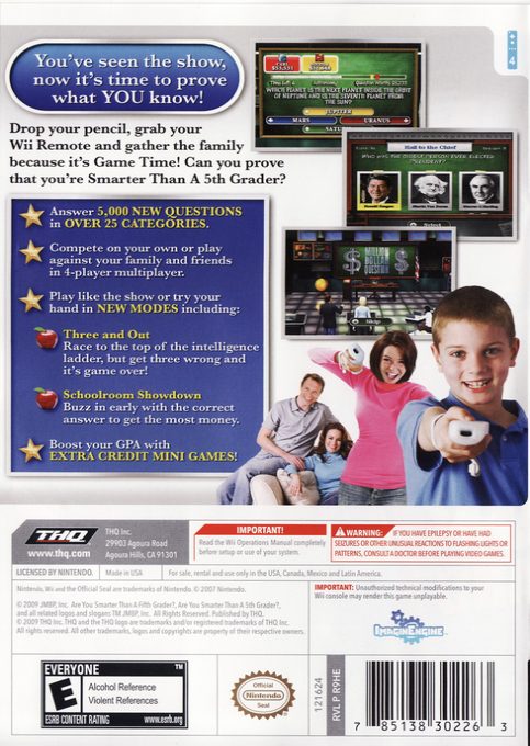 Are You Smarter Than A 5th Grader? Game Time dos