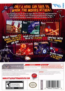 Attack of the Movies 3D dos