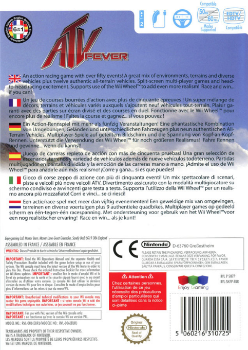 ATV Fever - Dos