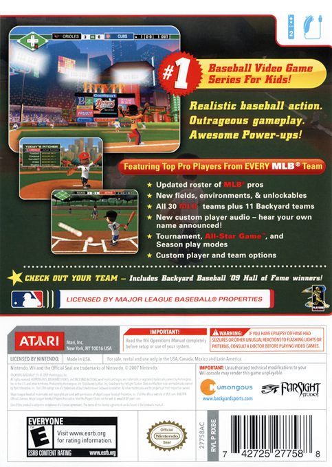 Backyard Baseball '10 dos