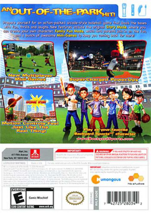 Backyard Sports : Sandlot Sluggers dos