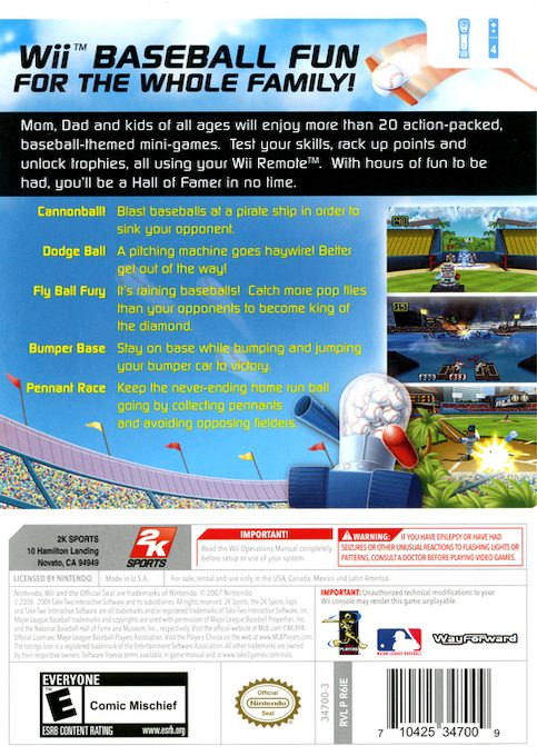 Baseball Blast ! dos