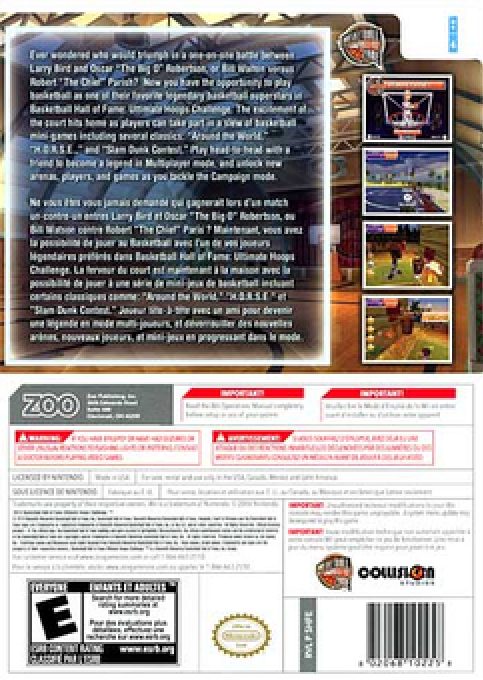 Basketball Hall of Fame : Ultimate Hoops Challenge dos