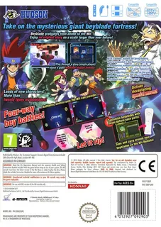 Beyblade: Metal Fusion - Battle Fortress dos