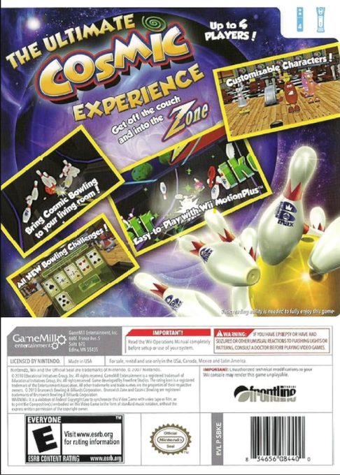 Brunswick Cosmic Bowling dos
