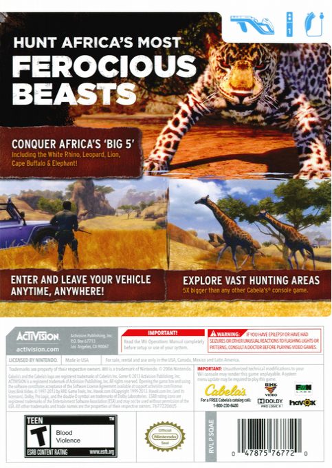Cabela's African Adventures dos