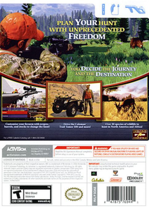 Cabela's Hunting Expeditions dos
