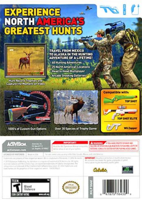 Cabela's North American Adventures dos
