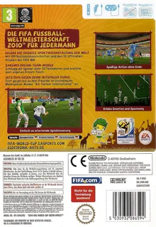 Coupe Du Monde De La Fifa - Afrique Du Sud 2010 dos
