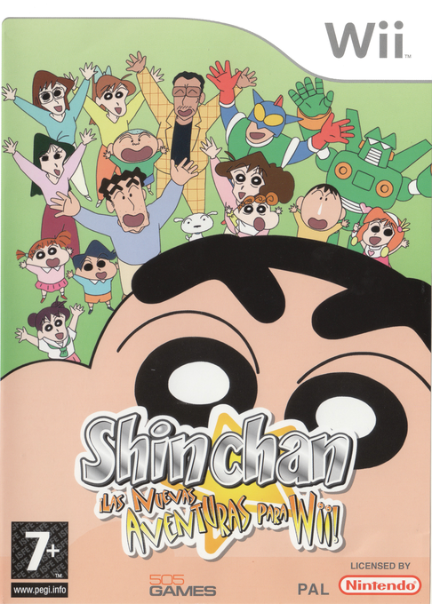 Crayon Shin-chan - Saikyou Kazoku Kasukabe King Wii