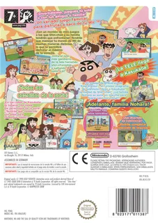 Crayon Shin-chan - Saikyou Kazoku Kasukabe King Wii dos