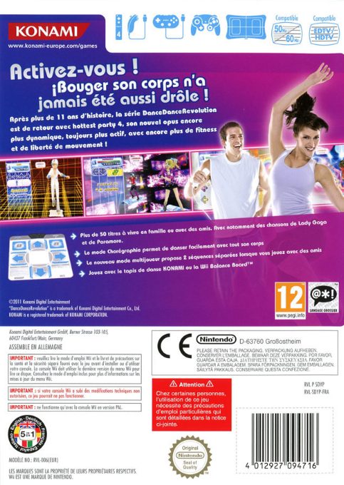 Dance Dance Revolution dos