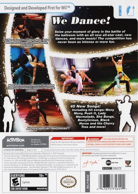 Dancing With The Stars - We Dance! dos