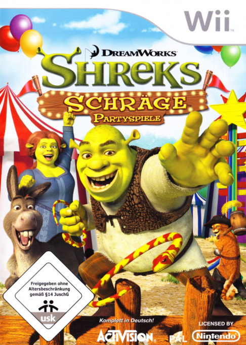 DreamWorks Shrek's Carnival Craze - Party Games