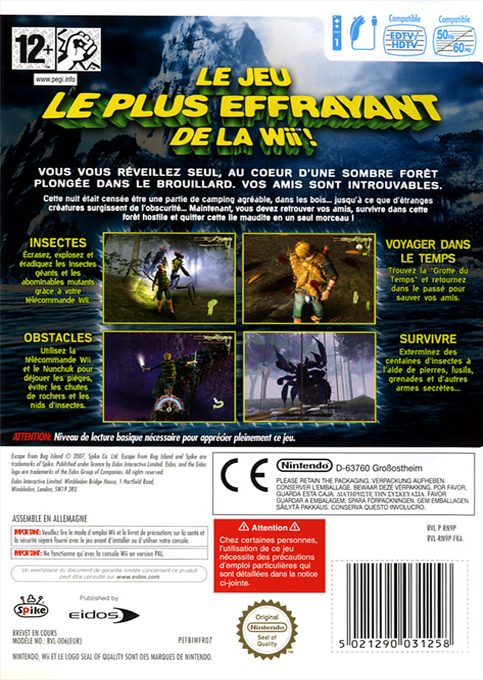Jaquette arrière
