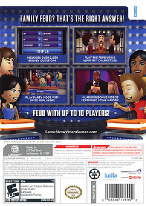 Family Feud 2012 dos
