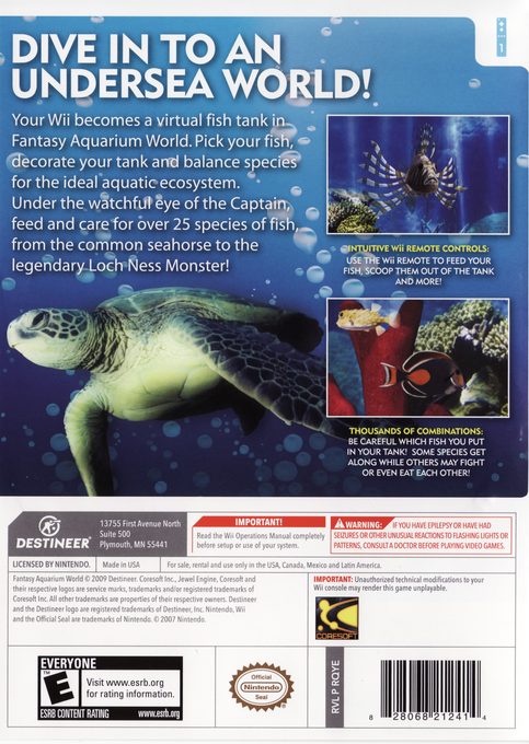 Fantasy Aquarium World dos
