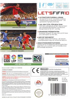 FIFA Soccer 10 dos