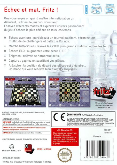 Jaquette arrière