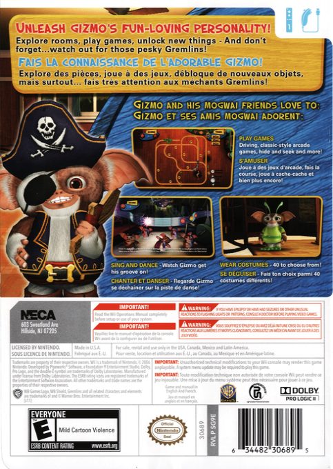 Gremlins Gizmo dos