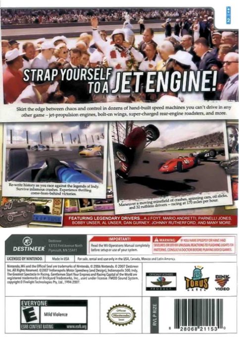 Indianapolis 500 Legends dos