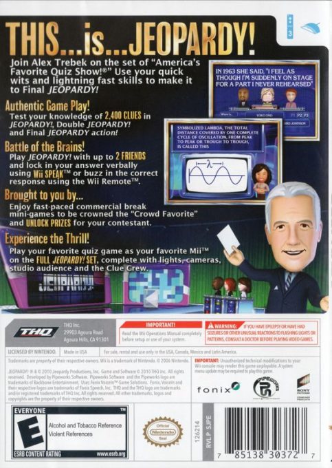 Jeopardy! dos