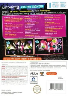 Just Dance 2 : Extra Songs dos