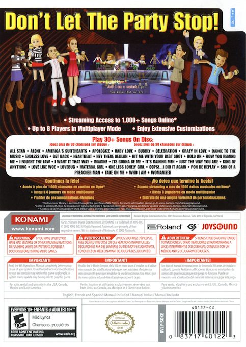 Karaoke Joysound - Dos