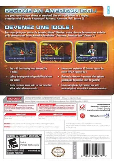 Karaoke Revolution Presents American Idol Encore 2 dos