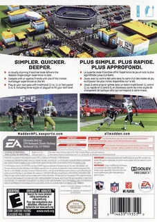 Madden NFL 11 dos