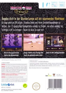 Monster High : 13 souhaits dos