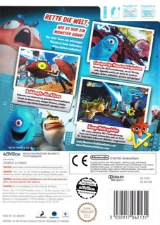 Monsters vs Aliens dos