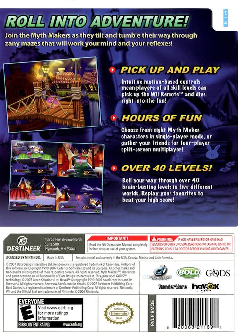 Myth Makers : Orbs of Doom dos