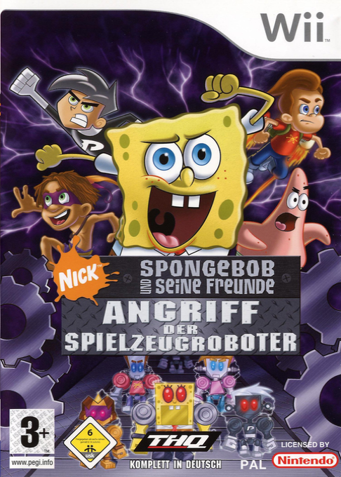 Nickelodeon SpongeBob and Friends - Attack of the Toybots