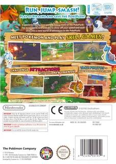 PokéPark Wii : La Grande Aventure de Pikachu dos