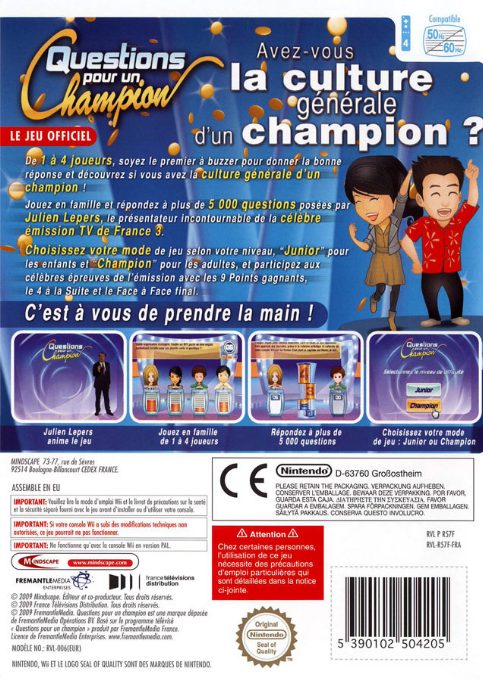 Jaquette arrière