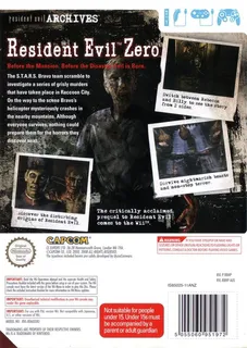 Resident Evil Archives - Resident Evil Zero dos