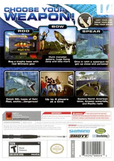 Shimano Xtreme Fishing dos