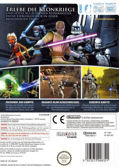 Star Wars The Clone Wars : Les Héros de la Républi dos