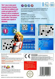 Télé 7 Jeux : Mots Croisés dos