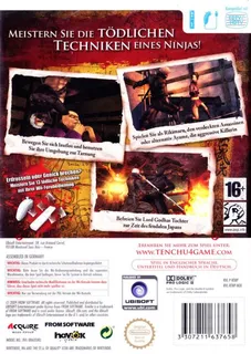 Tenchu Shadow Assassins dos