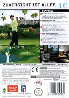 Tiger Woods PGA Tour Golf 08 dos