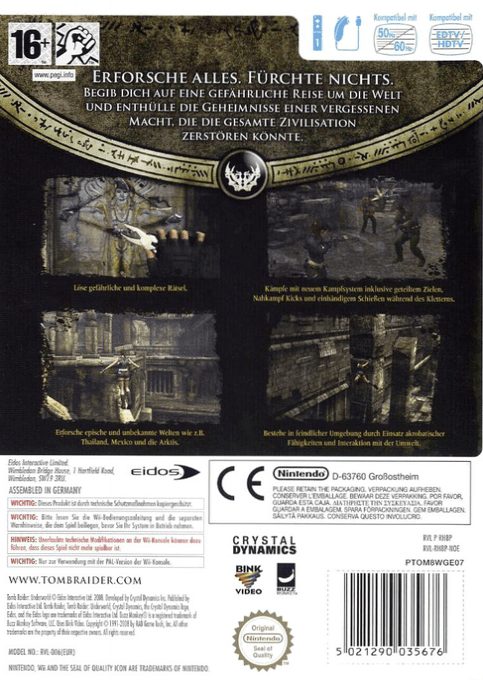 Tomb Raider : Underworld dos