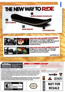 Tony Hawk Ride dos