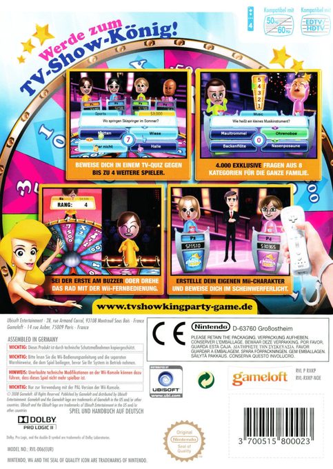 Tv Show King Party - Dos