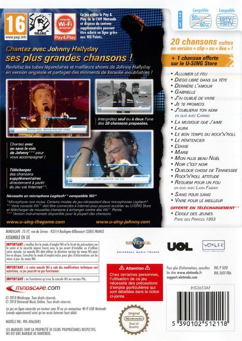 Jaquette arrière