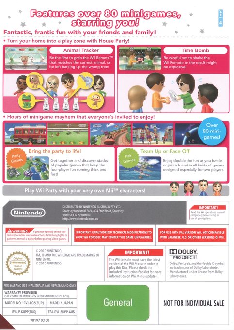 Wii Party - Dos