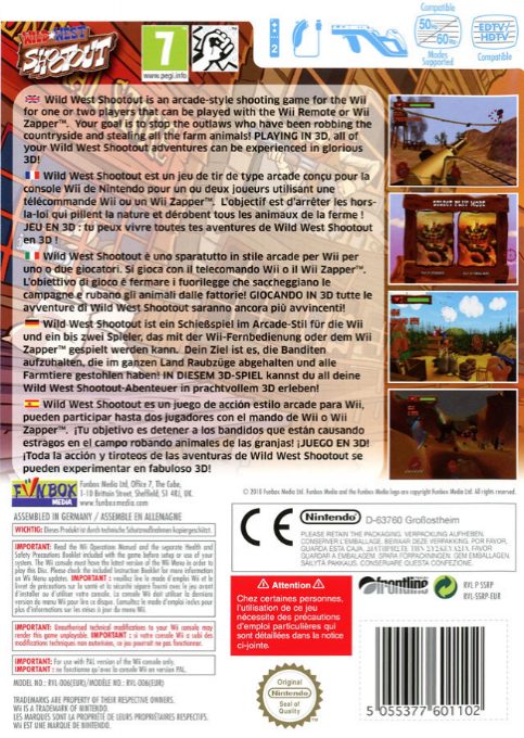 Wild West Shootout - Dos