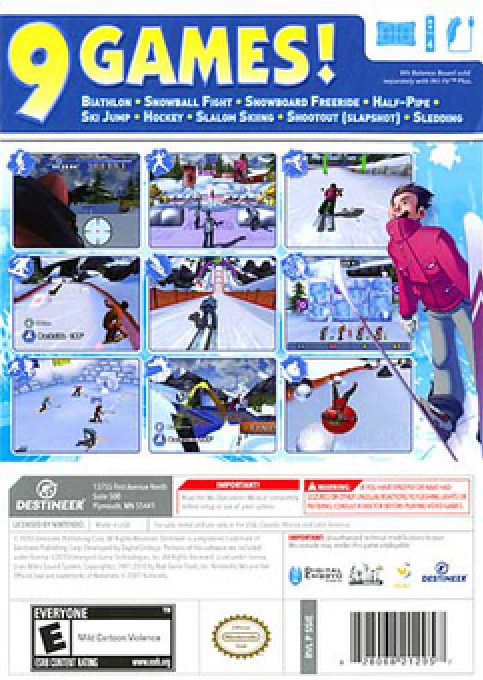 Winter Blast : 9 Snow & Ice Games - Dos