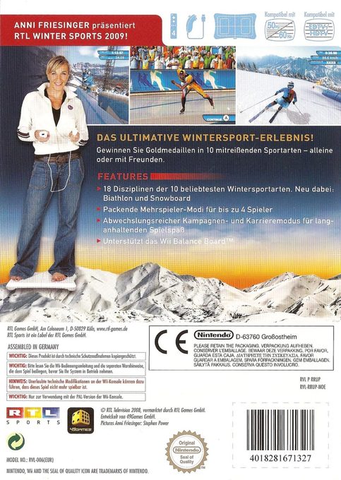 Winter Sports 2009 : The Next Challenge - Dos
